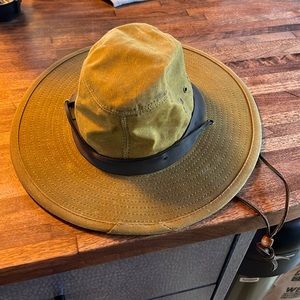 Filson Tin cloth hat size small